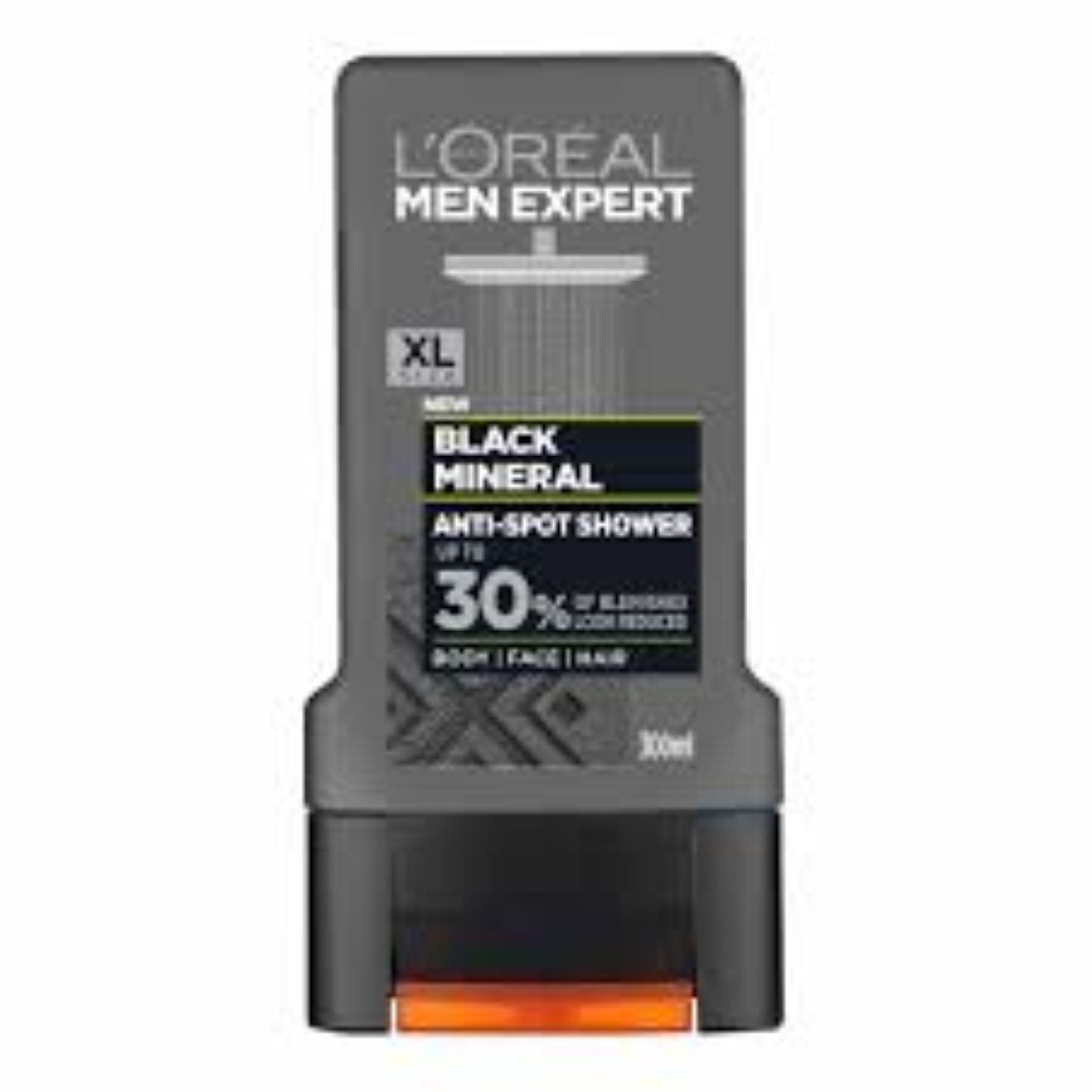 LOREAL MEN EXPERT S/GEL 300ML BLACK MINERAL